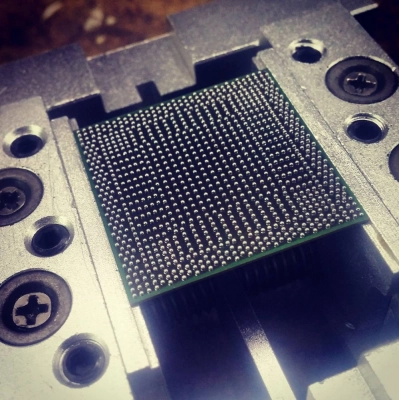 Reballing chip grafico mac