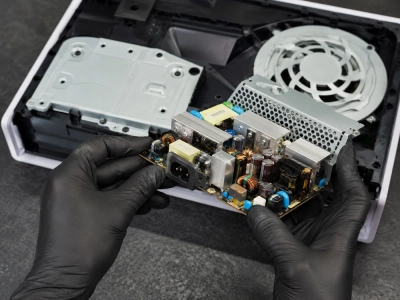 Reparación de la fuente de alimentación de PS5