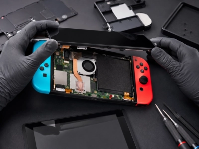 Cambio de pantalla OLED de Nintendo Switch