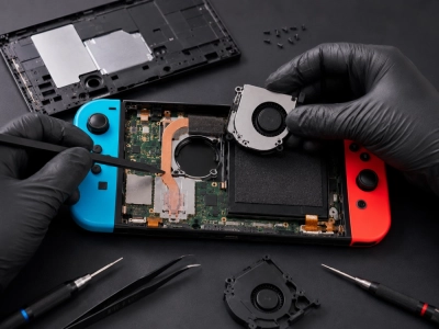 Cambio de ventilador de Nintendo Switch