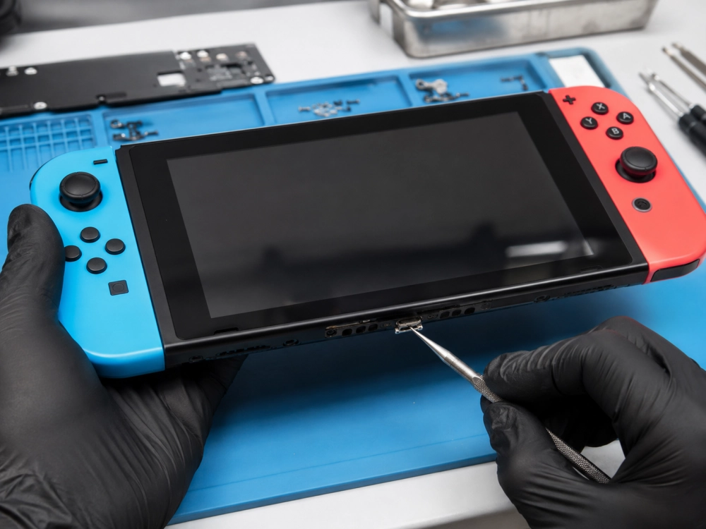 Reparación Conector USB-C Nintendo Switch - Micro Computer