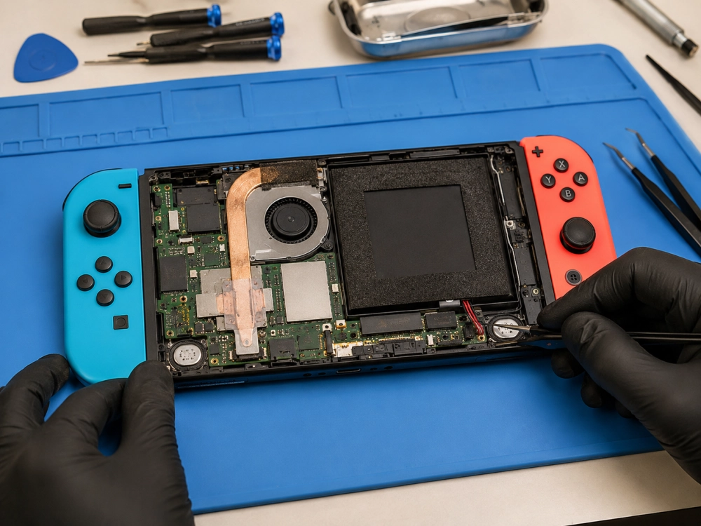 Reparación de Altavoces Nintendo Switch - Micro Computer